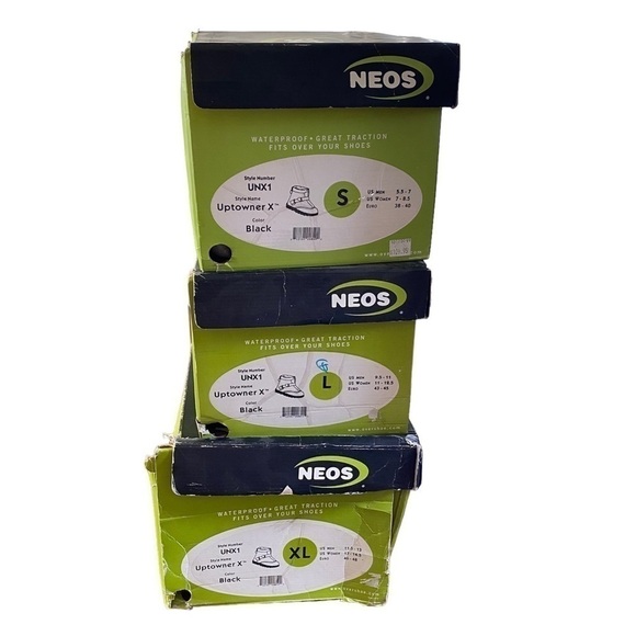 NEOS Uptowner X Waterproof Overshoe Winter Shoe Covers Protectors - Picture 7 of 7